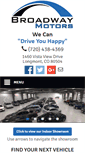 Mobile Screenshot of broadwaymotors.com